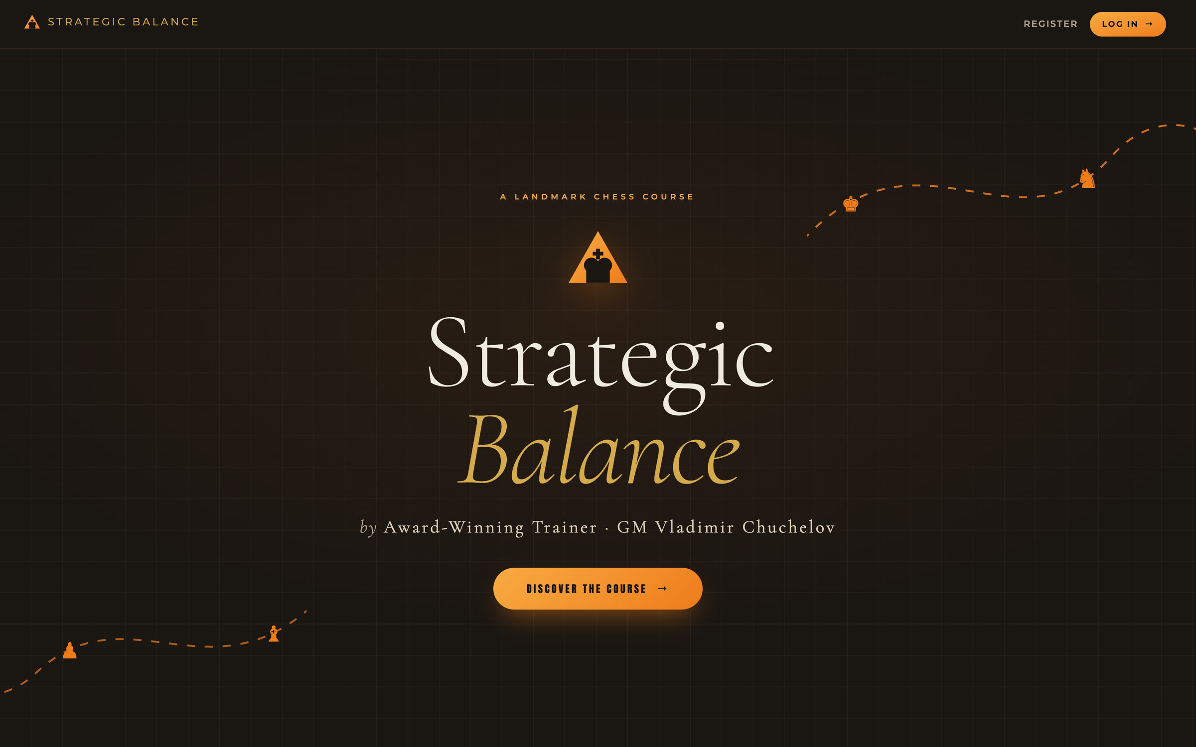 Strategic Balance, page d’accueil du site e-learning